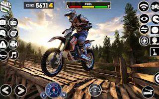 Motocross Racing — free online racing game