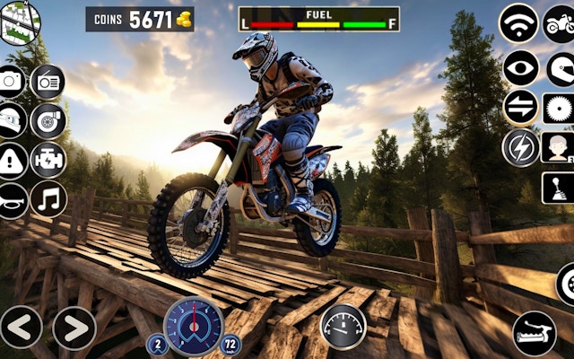 Motocross Racing game cover