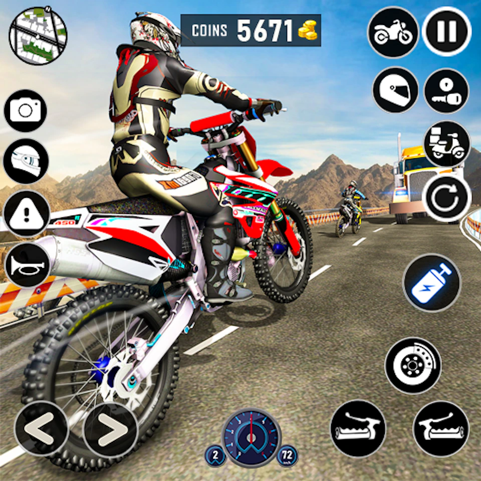 Play Motocross Racing — free online game on Glaze Games
