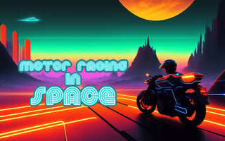 Motor Racing In Space game cover