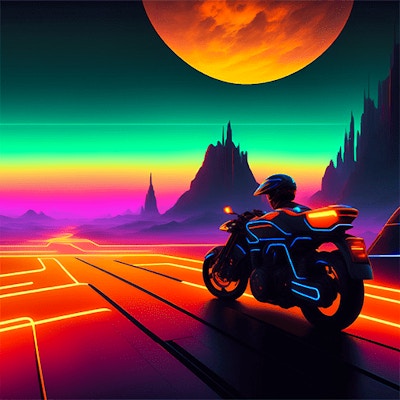 Motor Racing in Space By Gamepix