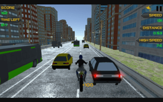 Motorbike Traffic game cover