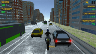 Motorbike Traffic game cover