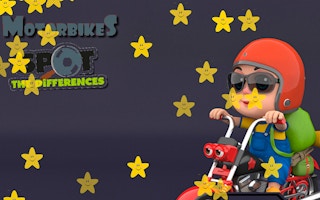 Motorbikes Spot The Differences game cover