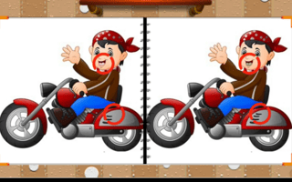 Motorbikes Spot The Differences game cover
