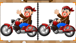 Motorbikes Spot The Differences game cover