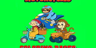 Motorcycle Coloring Pages thumbnail