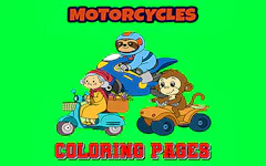 Motorcycle Coloring Pages