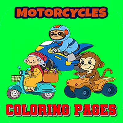 Motorcycle Coloring Pages By Gamepix