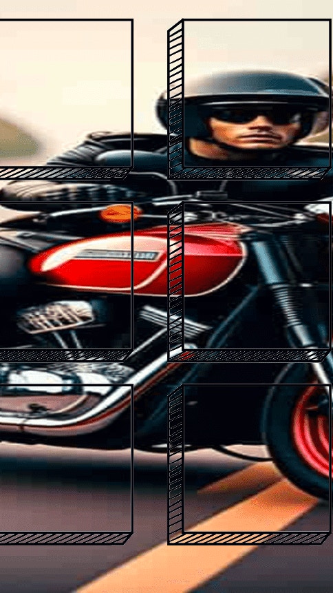 Motorcycles Photo Image Scramble