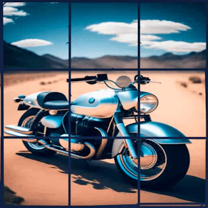 Motorcycles Photo Image Scramble Thumbnail