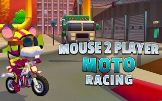 Mouse 2 Player Moto Racing game cover