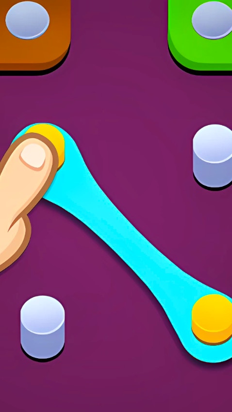 Move the Rubber Bands Logic puzzle