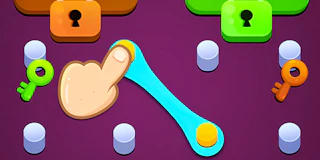 Move the Rubber Bands Logic puzzle thumbnail