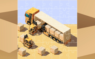 Moving Trucks Jigsaw