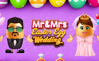 Mr & Mrs Easter Egg Wedding game cover