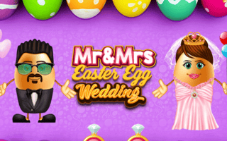 Mr & Mrs Easter Egg Wedding