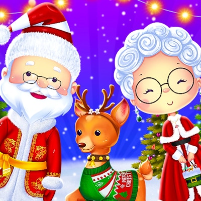 Mr And Mrs Santa Christmas Adventure By Gamepix