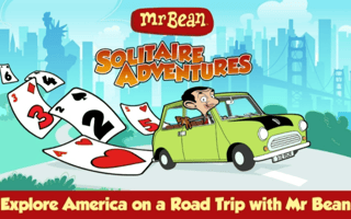 Mr Bean Solitaire Adventures game cover