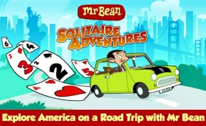 Mr Bean Solitaire Adventures game cover