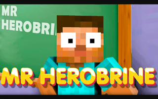 Mr Herobrine game cover