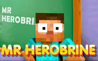 Mr Herobrine game cover