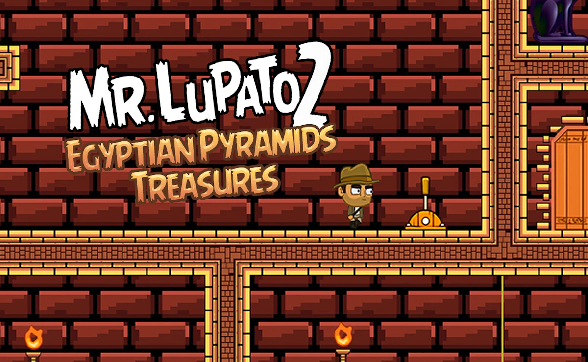 Play Mr. Lupato 2: Egyptian Pyramids Treasures — free online Adventure game