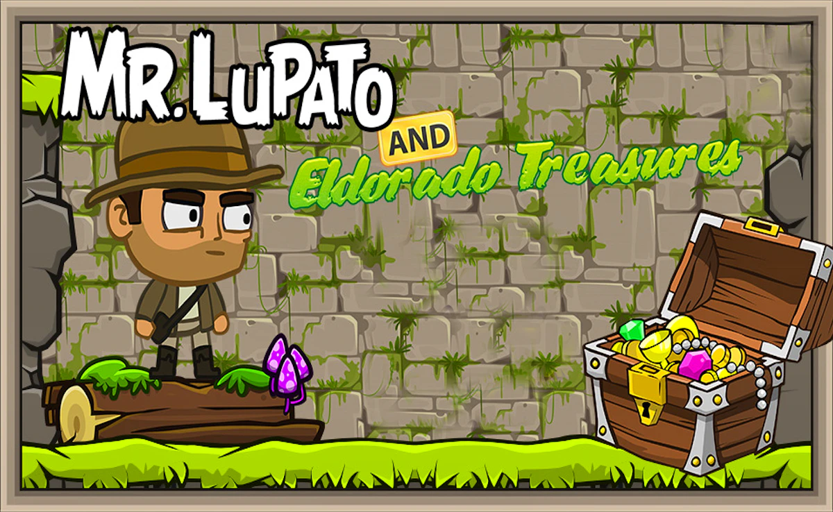 Play Mr. Lupato and Eldorado Treasures — free online Adventure game