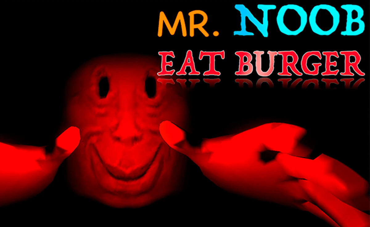 Play Mr. Noob EAT Burger — free online Adventure game