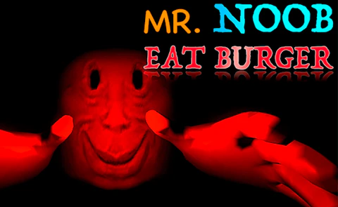 Mr. Noob EAT Burger game artwork