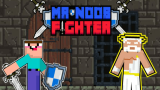 Mr Noob Fighter game cover