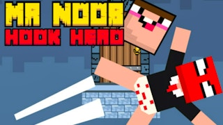 Mr Noob Hook Hero game cover