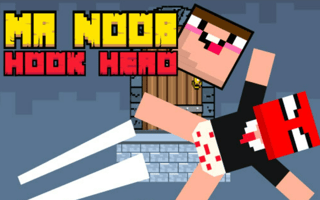 Mr Noob Hook Hero game cover