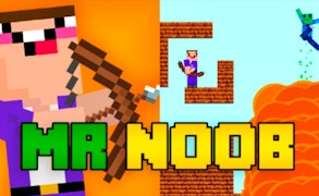 Mr Noob Vs Zombies game cover