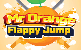 Mr. Orange Flappy Jump game cover