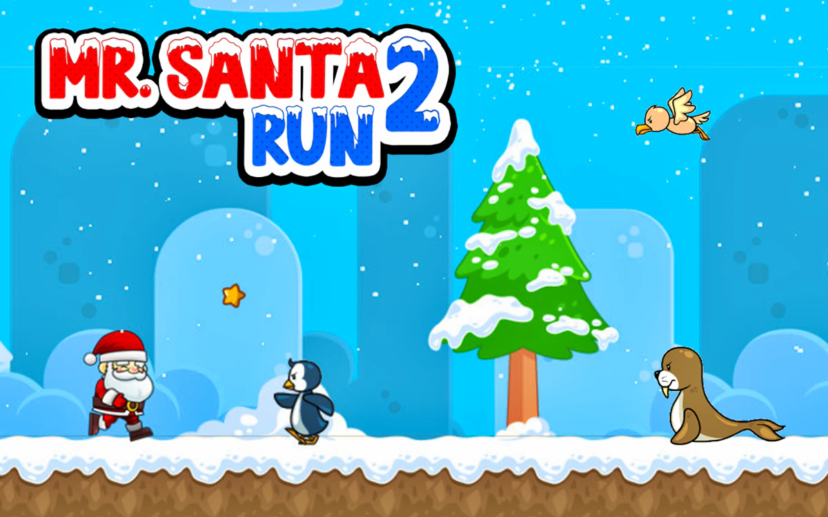 Play Mr Santa Run 2 — free online Addictive game