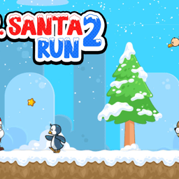 Mr Santa Run 2 Online action Games on taptohit.com