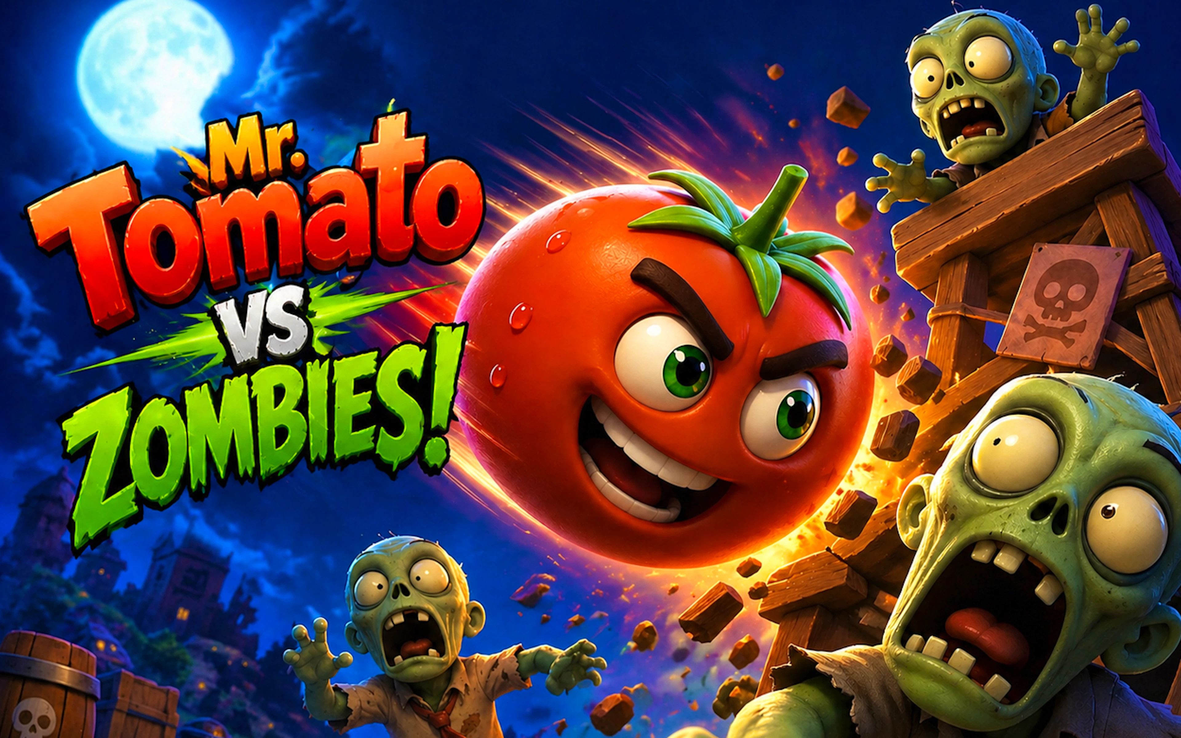 Mr Tomato VS Zombies