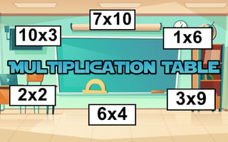 Multiplication Table game cover