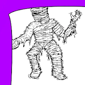 Mummy Coloring Book Thumbnail