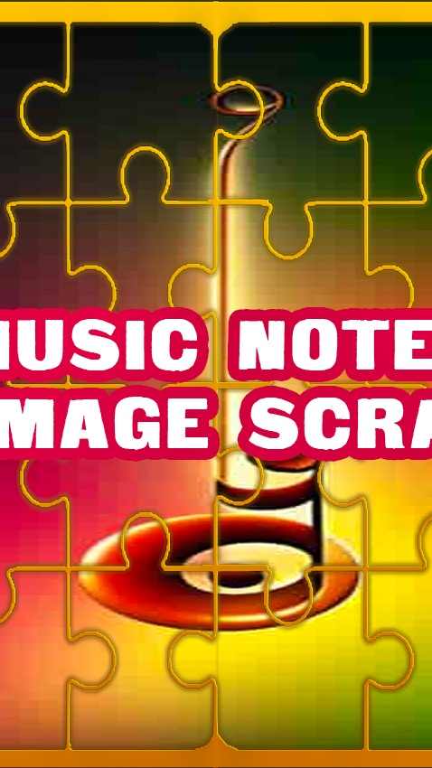 Music Notes Tile Image Scramble