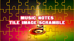 音乐音符拼图 (Music Notes Tile Image Scramble)