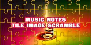 Music Notes Tile Image Scramble thumbnail