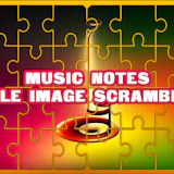 Music Notes Tile Image Scramble