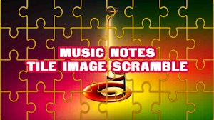 Image for Music Notes Tile Image Scramble