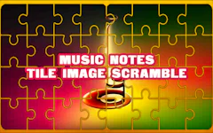 Music Notes Tile Image Scramble