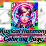 Musical Harmony Coloring Page