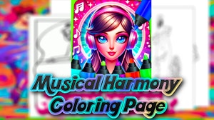 Image for Musical Harmony Coloring Page