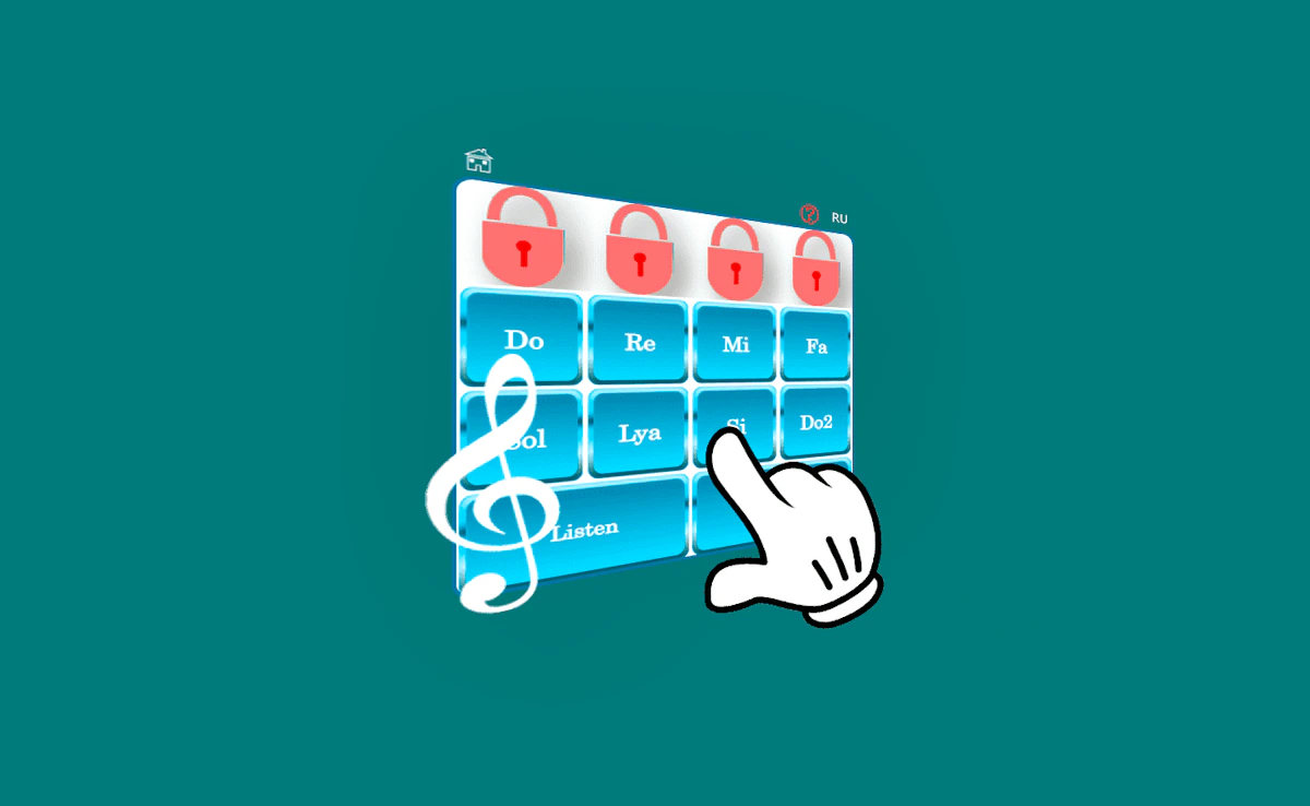 Play Musical Locks — free online Arcade game