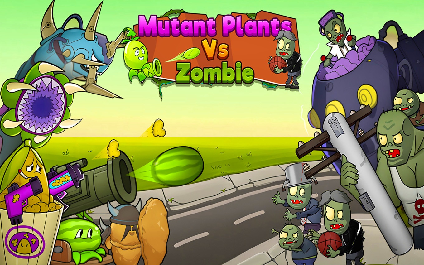 Mutant Plants Vs Zombie